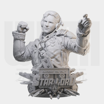 1/10 resin bust figure model Science fiction character Star Count unassembled