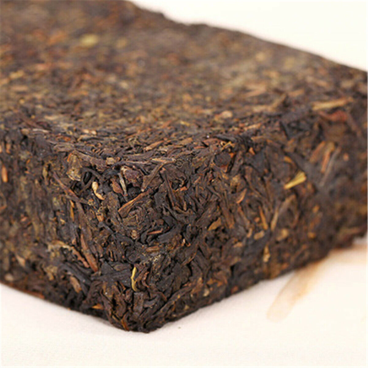 Flower Dark Brick Tea Fu Zhuan Hunan Anhua Healthy 360g Black Flower Tea Golden-