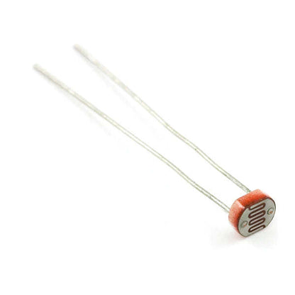 20 Pack 5mm Light Sensitive Resistor, Photoelectric Photo Cell (5516)