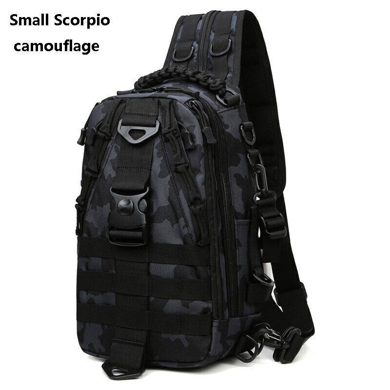 Men's Military Shoulder Bag Army Body Chest Bags Trekking Crossbody Hiking Pack