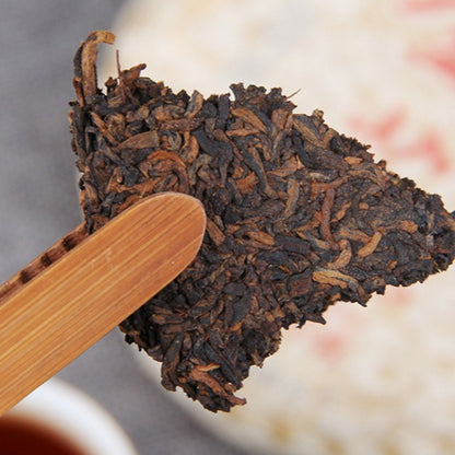 100g Yunnan Pu Erh Tea Qi Zi Cake Tea Jinya Ripe Tea Palace Pu'er Tea Cake