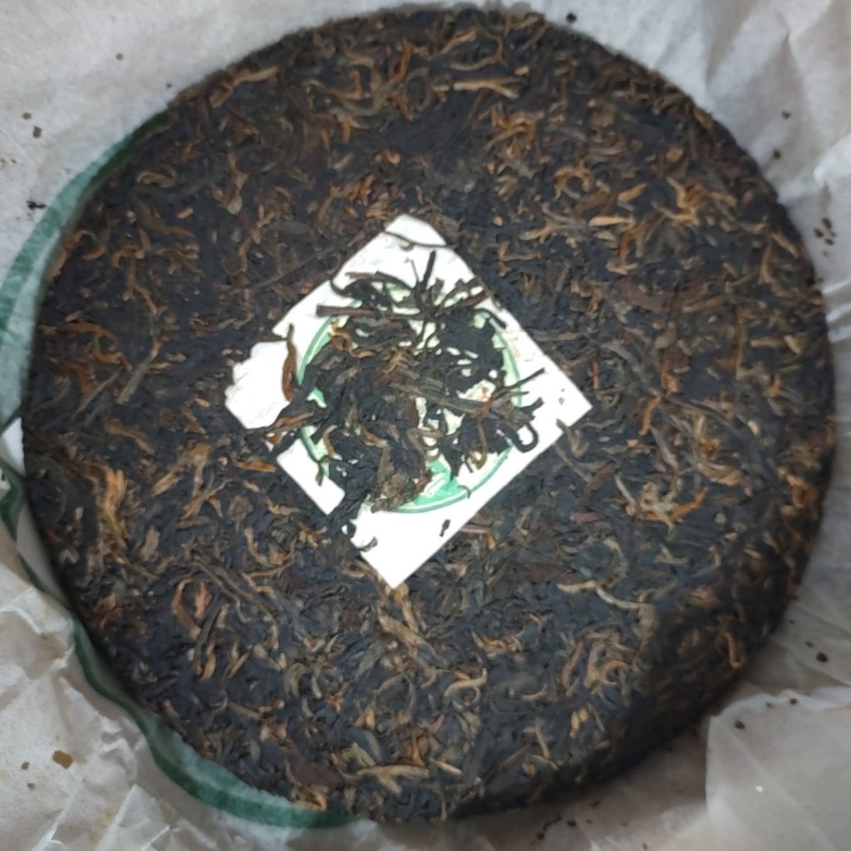 2007 Zhongcha Yunnan Qizi Cake Early Spring Pu'er Tea Raw Ancient Tree Puer 400g