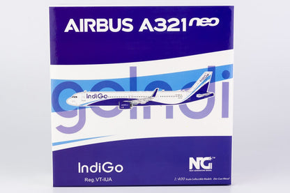 1:400 NG Model IndiGo AIRBUS A321neo Passenger Airplane Diecast Aircraft Model