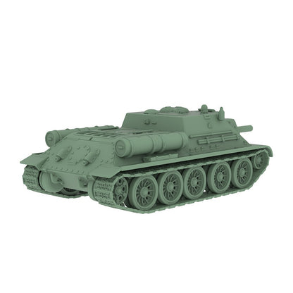 SSMODEL SS220754 1/220 Military Model Soviet SU-122 Self-Propelled Gun