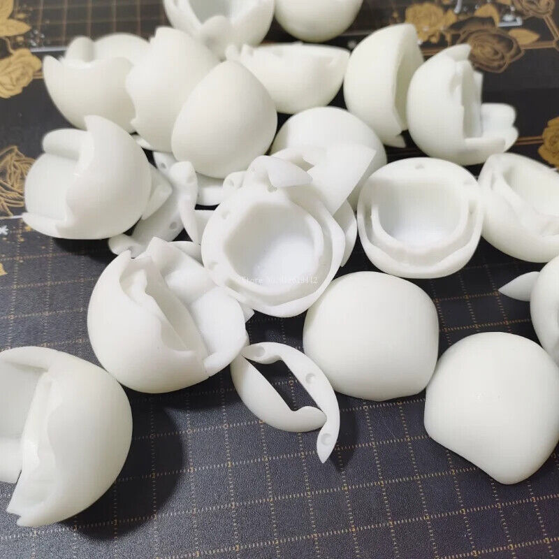 Pottery Clay Tools Resin Empty Shell Dolls Heads Magnetic Suction Insertion Type