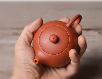 Chinese Xishi Pot Marked Purple Clay Kungfu Tea Pot China Zisha Pot String Gift
