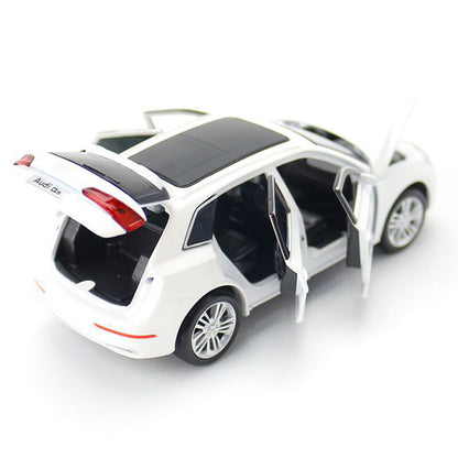 1/32 Scale Audi Q5 Model Car Diecast Toy Cars Toys for Boys Kids Gifts White