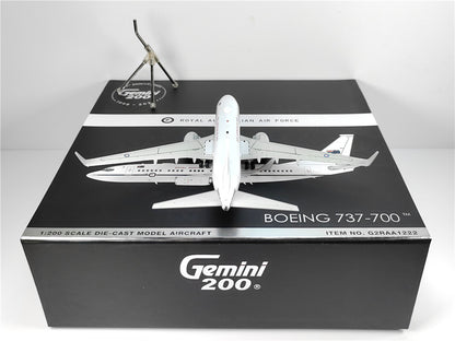 1:200 Geminijets ROYAL AUSTRALIAN AIR FORCE B737-700 Airplane Diecast Model