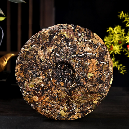 357g Menghai old white tea cold dew white tea leaves moonlight white tea