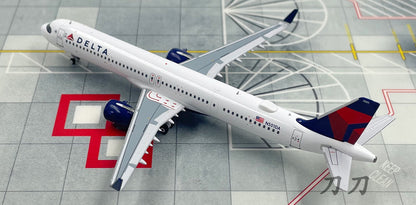 1:400 PandaModel DELTA A321neo N501DA Passenger Airplane Diecast Model