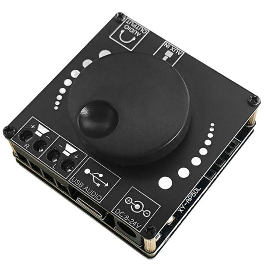1 PC XY-AP50L Mini Bluetooth 5.0 Wireless Audio Power Digital Amplifier Board