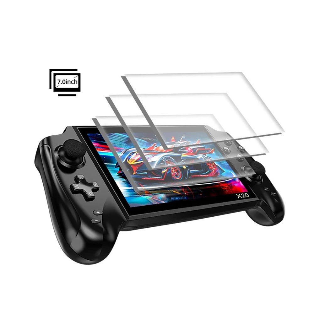 X20 7.1" Retro Handheld Game Console,IPS Screen Video Games, 3000+ Classic Games