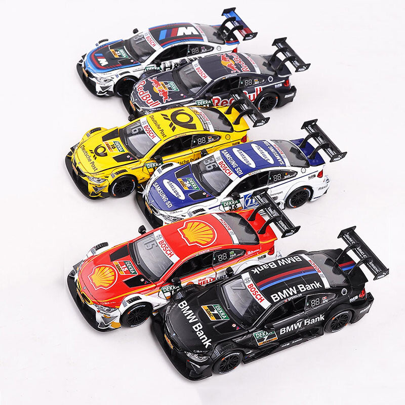 1/32 Scale BMW M4 DTM Racing Car Diecast Model Car Toy Vehicle for Kids Gifts