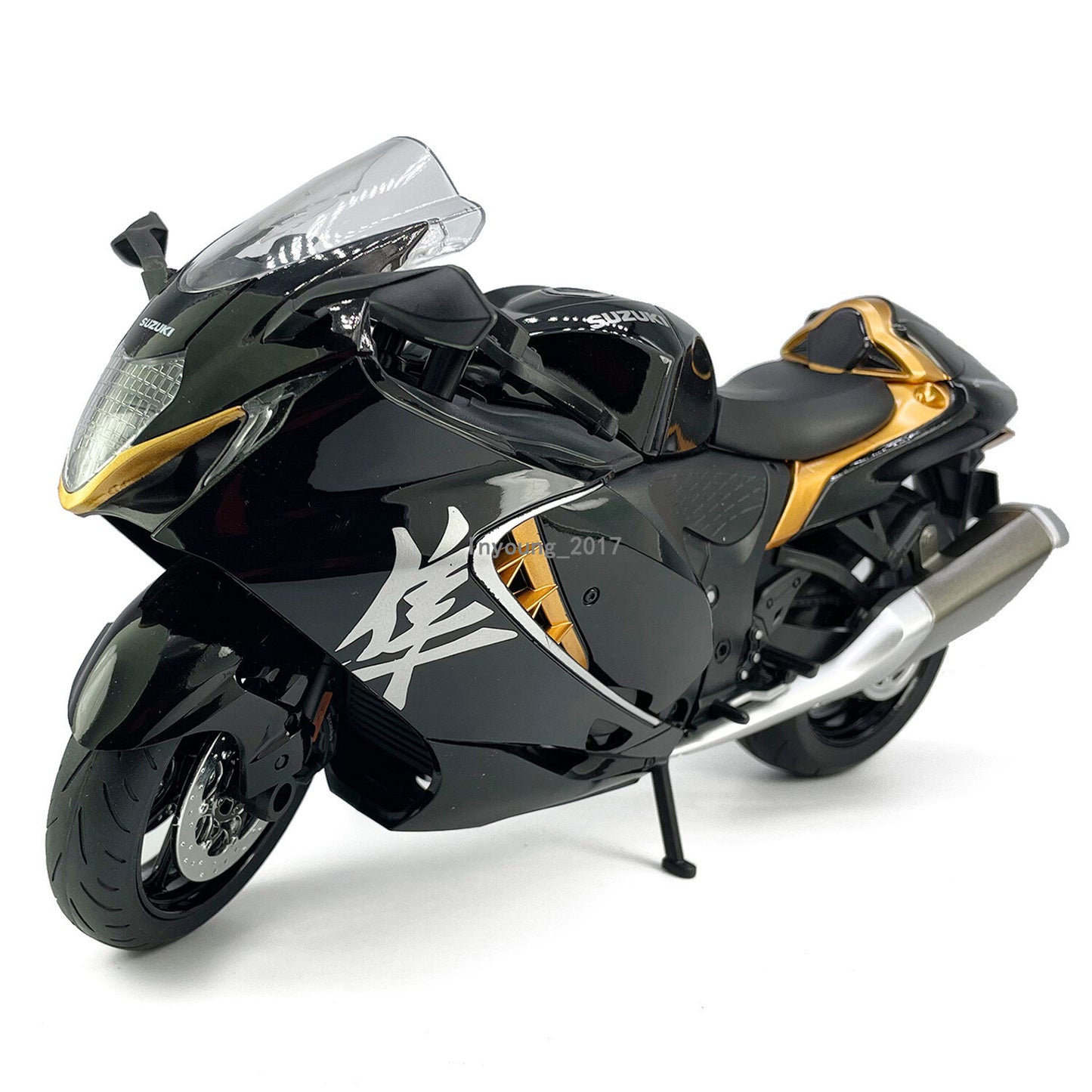 1/9 Suzuki Hayabusa Motorcycle Model Diecast Toy Vehicle Boys Toys Kids Gifts