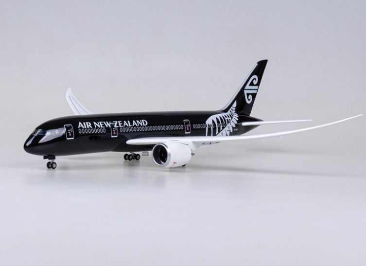 1:130 43CM AIR NEW ZEALAND BOEING 787 Airplane Landing Gear Resin Aircraft Model