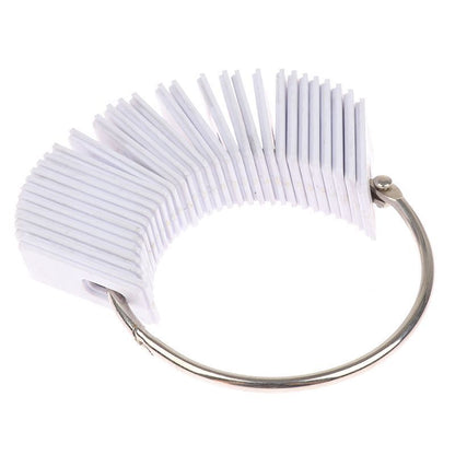 Hair Color Rings 30Pcs Charts Salon Hairdresser Testing Dyeing Practice Swatches