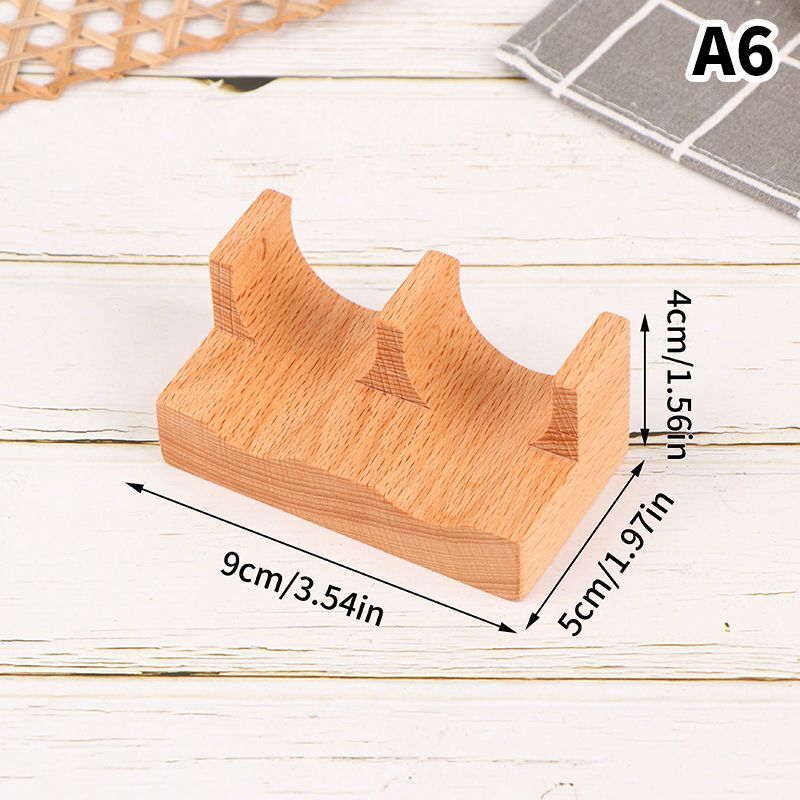 Japanese Sushi Rack Wooden Taco Snack Tray Food Holder Plate Cuisine Stand Decor
