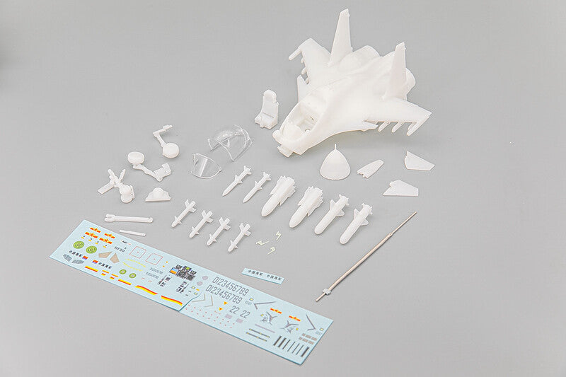 Cute Version J-15A Carrier-Based Fighter 3D Printed static Models
