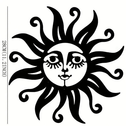 Elegant Sun Face Wall Art - Add a Touch Home Decor Hanging Wall Art