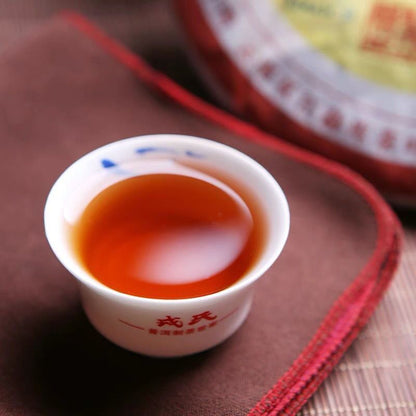 2007 Mengku Rongshi Ripe Puer Tea Chinese Yunnan Palace Pu'er Shu Puerh Tea 400g