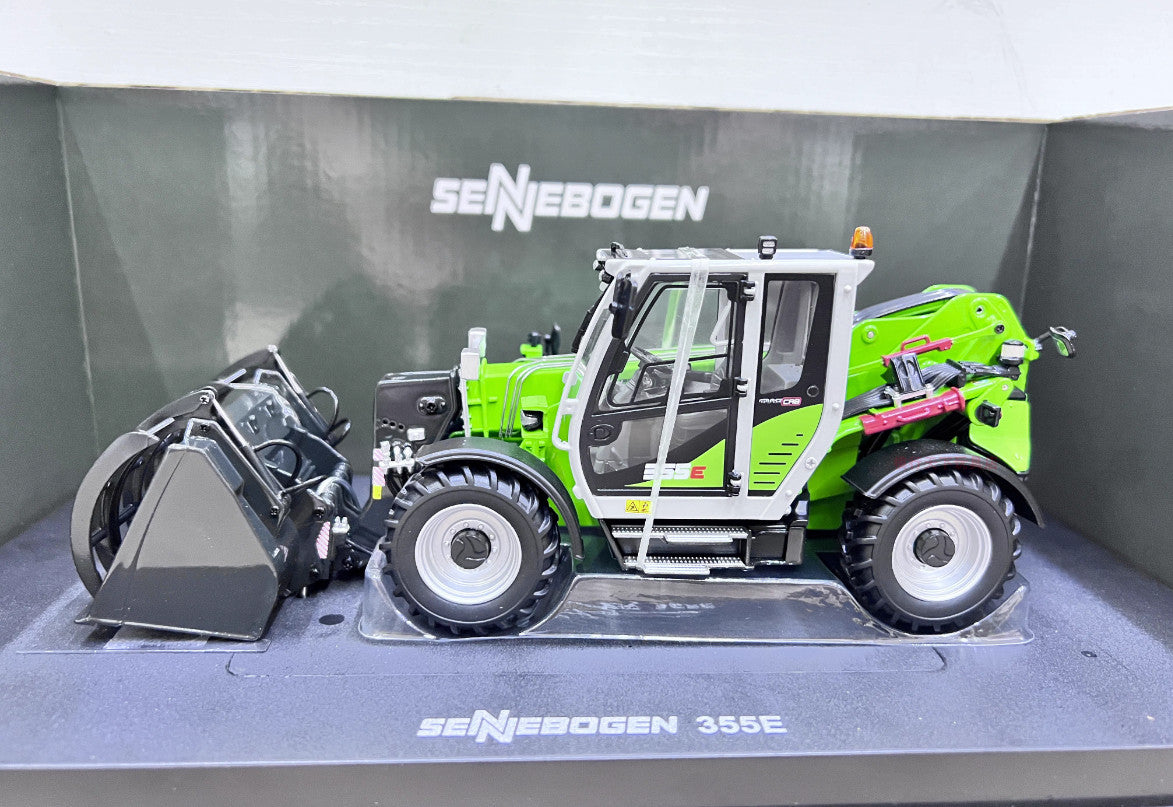 1:32 UH Sennebogen 355E Telescopic Tractor Elevatore Farm Machine Diecast Model