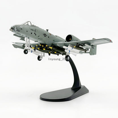 1/100 A-10 Thunderbolt II Warthog Attach Plane Model Diecast Airplane Model