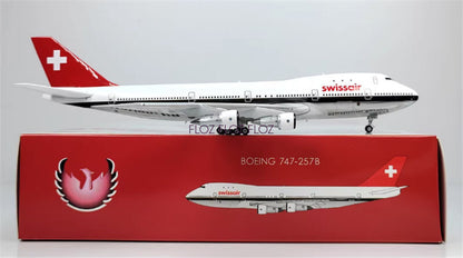 Phoenix Swissair for Boeing B747-200 HB-IGA 1/400 Aircraft Pre-built Model