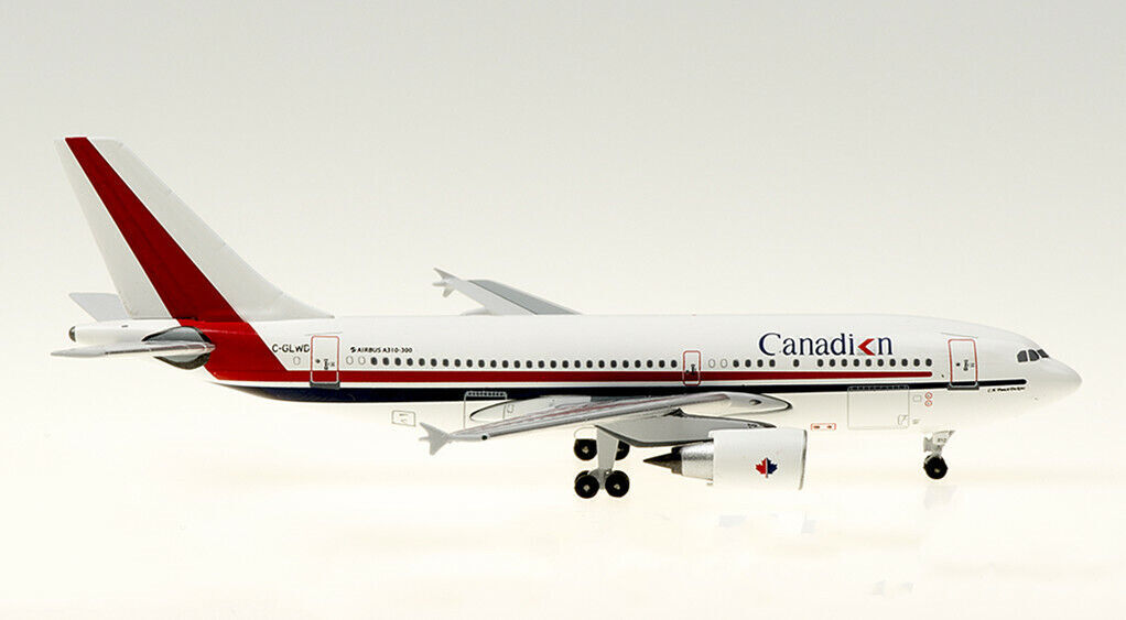 1:400 AeroClassics Canadian A310-300 Passenger Airplane Diecast Aircraft Model