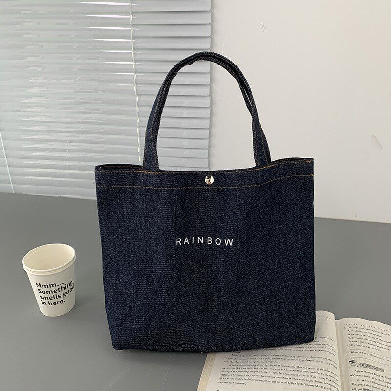 Canvas Totes Large Shoulder Bags Shopping Purse Handbag Tote Pouch 42*38 CM Bags