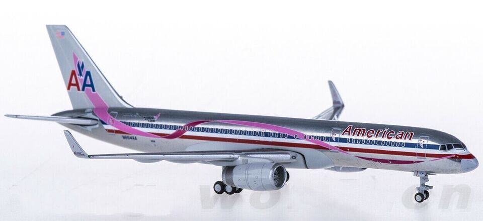 1:400 JC Wings American BOEING 757-200 Passenger Airplane Diecast Aircraft Model