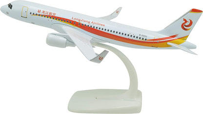1:400 20cm A320 China Longjiang Airlines Metal Airplane Model Plane Toy Plane