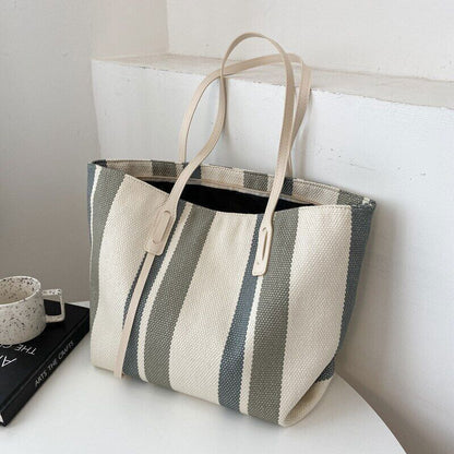Canvas Women Shoulder Bags Handbags Female Shopper Tote Bag