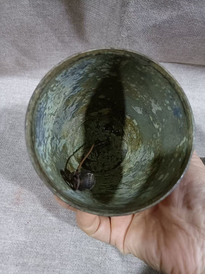 China Bronze Buddhism Temple Bell Chung Chimes Clock Statue