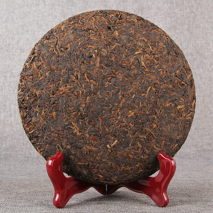 Jing Mai Chun Xiang Ripe Tea Jingmai Ancient Tree Tea Yunnan Big-leaf Tea 357g