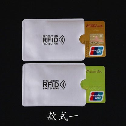 Credit Card Card Case Anti Rfid Bank Metal Card Holder Bag Holder Protector Card