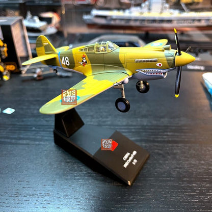 1:72 US World War II Flying Tigers P-40 fighter alloy aircraft model