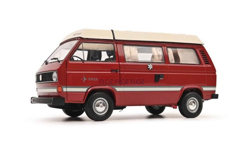 for Schuco for T3a for WESTFALIA Camper rot Bus red 1:18 Car Pre-built Model