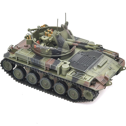 PANZERKAMPF 1/72 M42 Self-Propelled Anti-Aircraft System Camouflage Tank Model