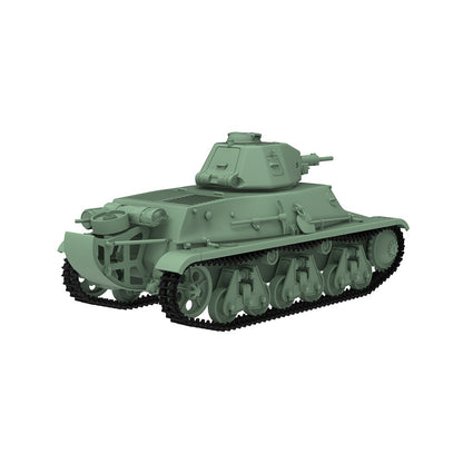 SS72814 1/72 25mm Military Model Kit German Pz.Kpfw. 38H 735 (f) Light Tank
