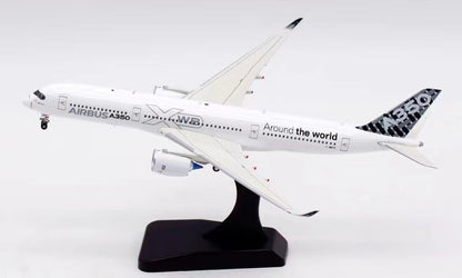 Aviation For Airbus A350-900 F-WWYB Around The World 1/400 DIECAST plane Model
