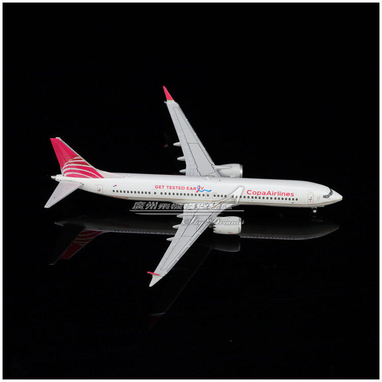 1:400 JC Wings Copa Airlines BOEING 737 MAX 9 Passenger Airplane Diecast Model