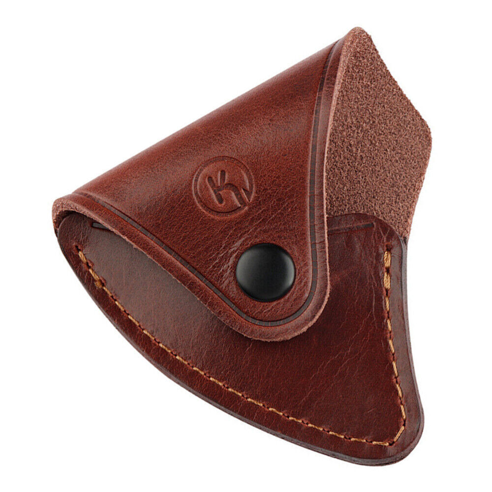 1PC Axe Sheath Hatchet Protector Case Leather Axe Head Cover Portable Axe Sheath