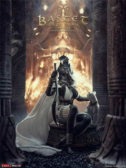 1/6 Scale TBLeague Bastet The Cat Goddess-White Action Figure Soldier