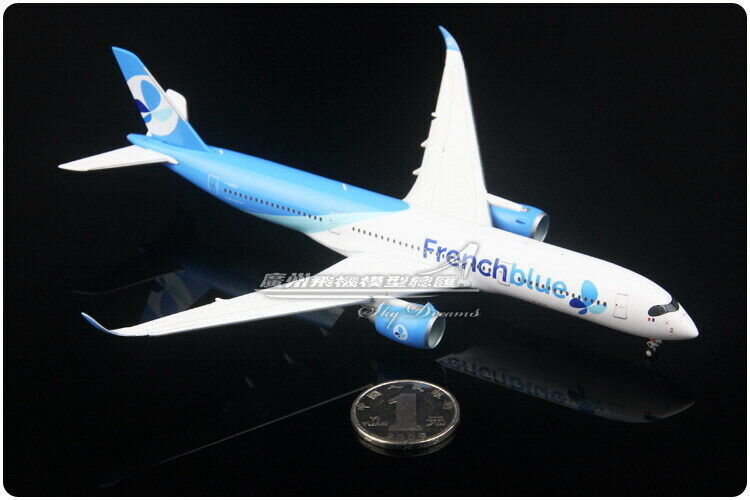 1:400 JC WINGS Franceblue AIRBUS A350-900 Airplane Diecast Aircraft Plane Model