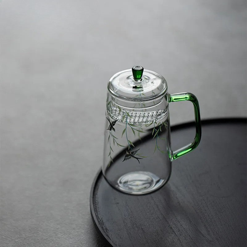 Glass Coffee Mug Kitchen Cup Tea Mug Coffee Milk Pot Office Water Cup