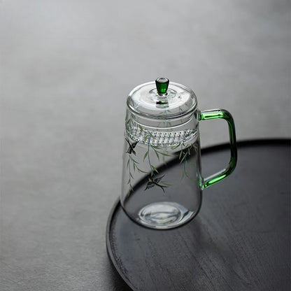 Glass Coffee Mug Kitchen Cup Tea Mug Coffee Milk Pot Office Water Cup