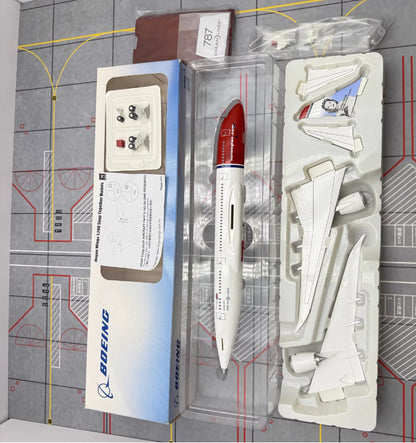 1:200 29CM Hogan Norwegian Boeing 787-8 Airplane ABS Plastic Aircraft Model