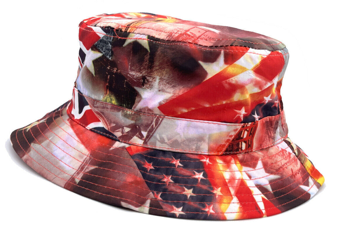 KB Ethos Bucket Fashion Print Hat Cap Unisex New Summer Easy ONE SIZE FIT