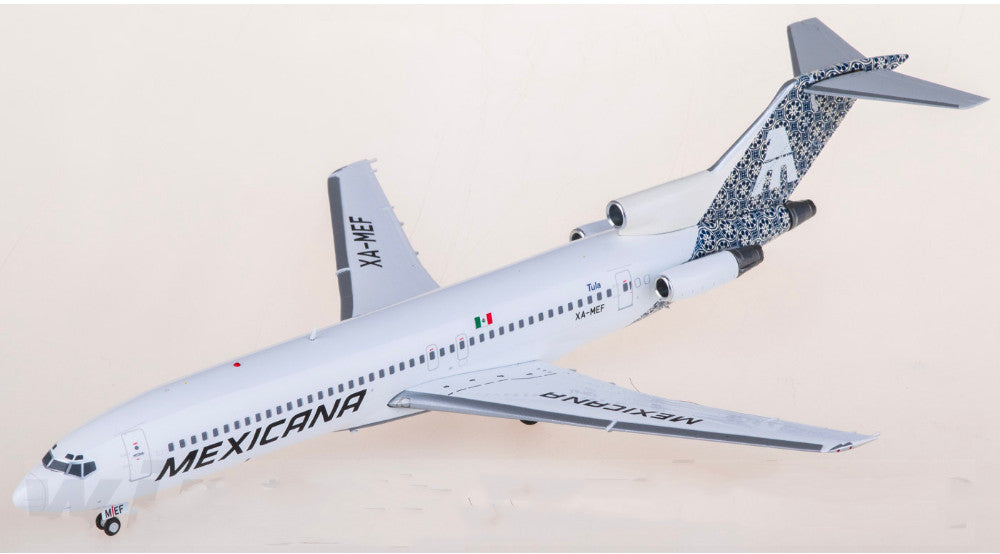 1:200 JC Wings Mexicana Boeing 727-200 Airplane Diecast Aircraft Plane Model