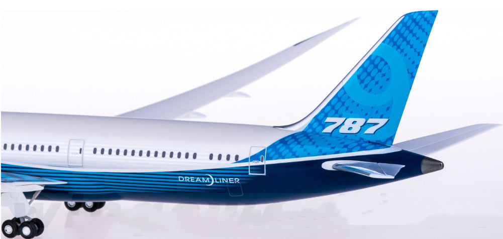1:200 32CM Hogan BOEING 787-9 Passenger Airplane ABS Plastic Aircraft Model